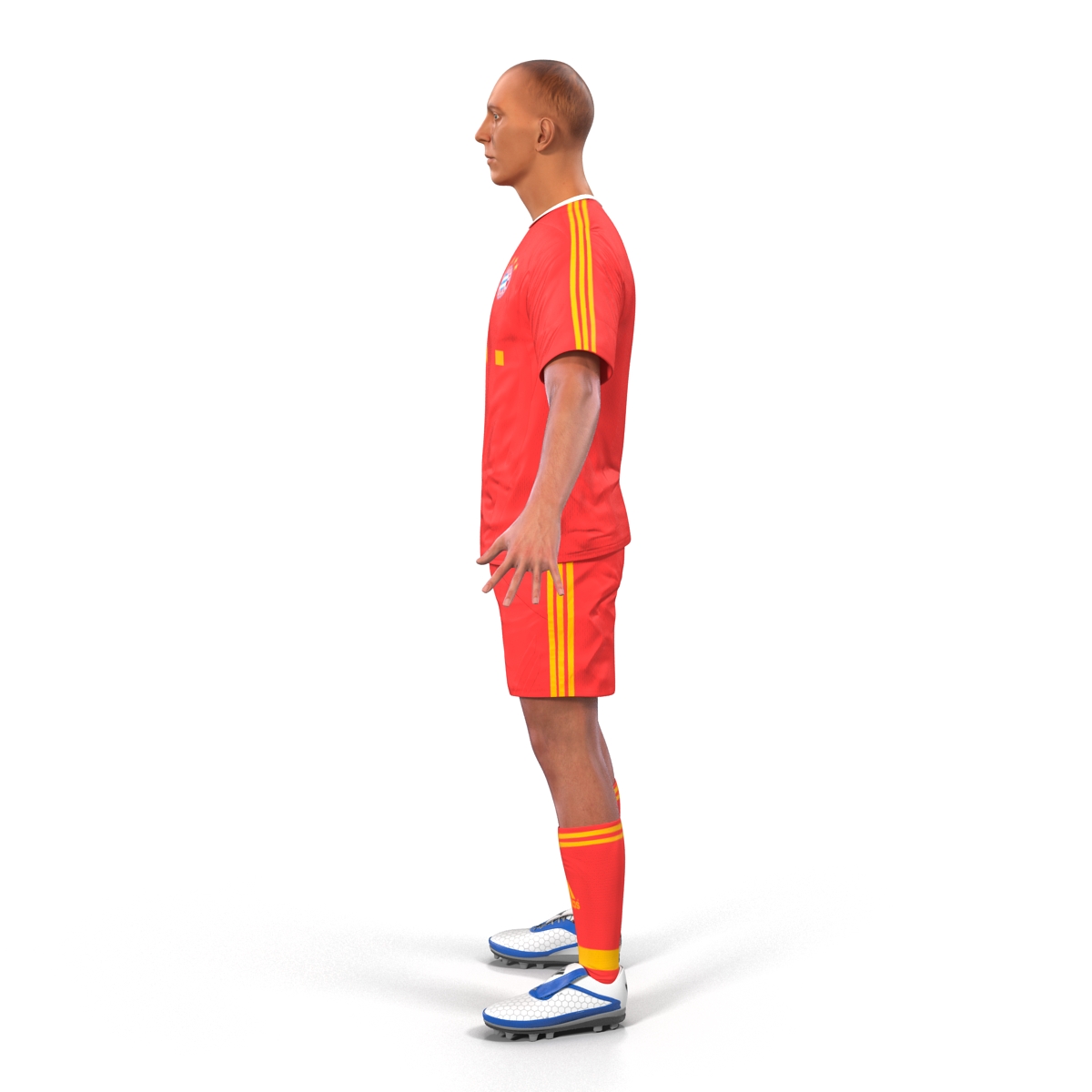 3D model Soccer Player Bayern