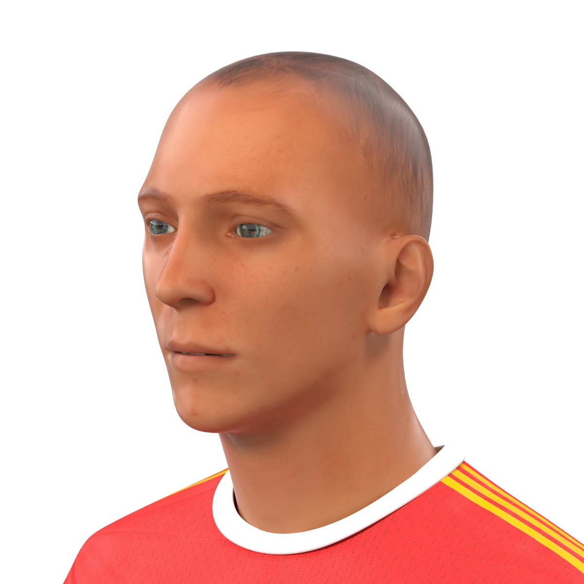 3D model Soccer Player Bayern