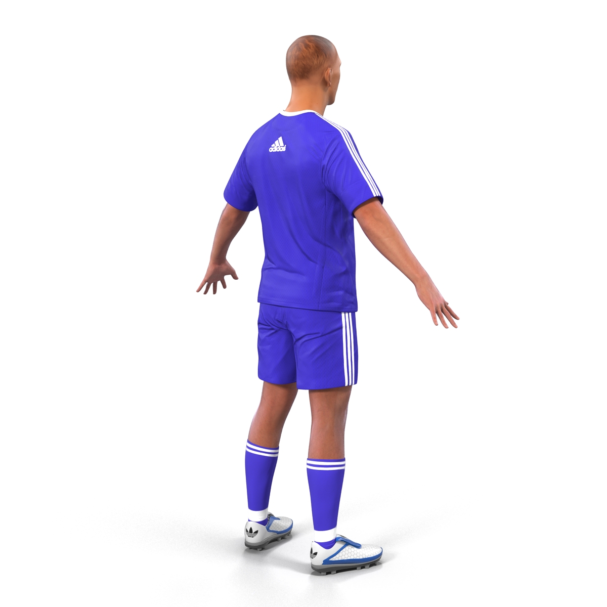 3D Soccer Player Chelsea