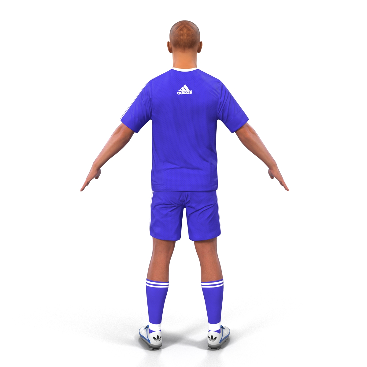 3D Soccer Player Chelsea