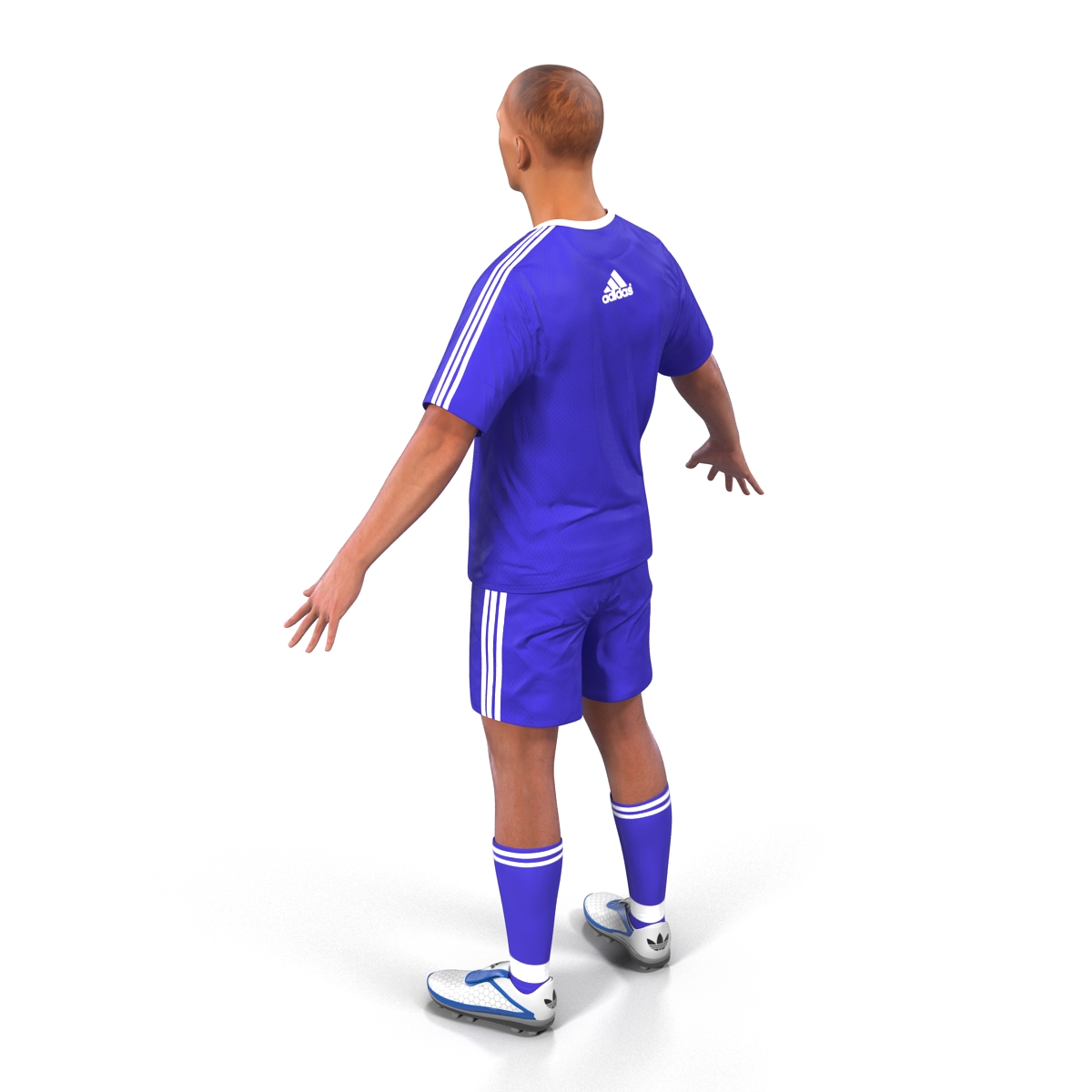 3D Soccer Player Chelsea