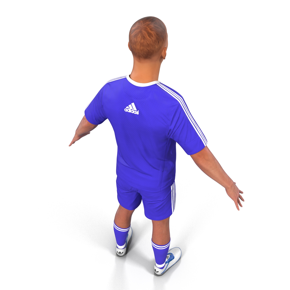 3D Soccer Player Chelsea