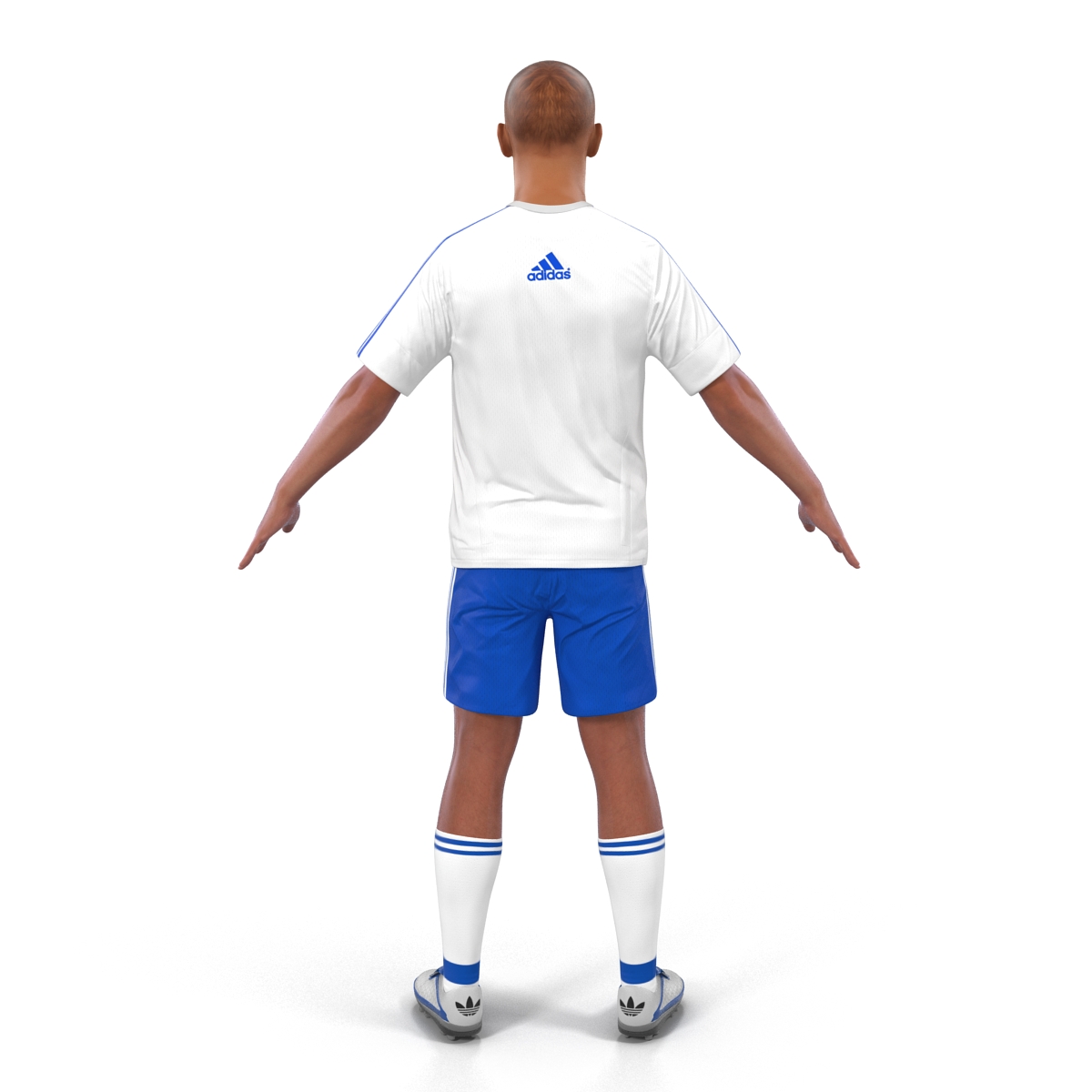 3D model Soccer Player Dynamo