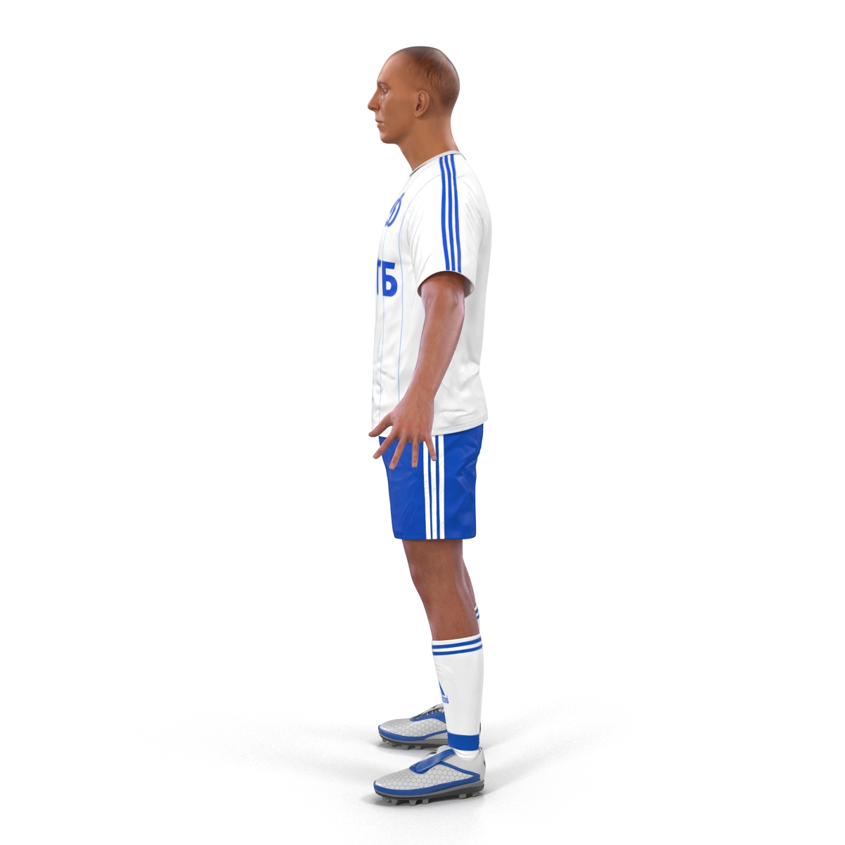 3D model Soccer Player Dynamo