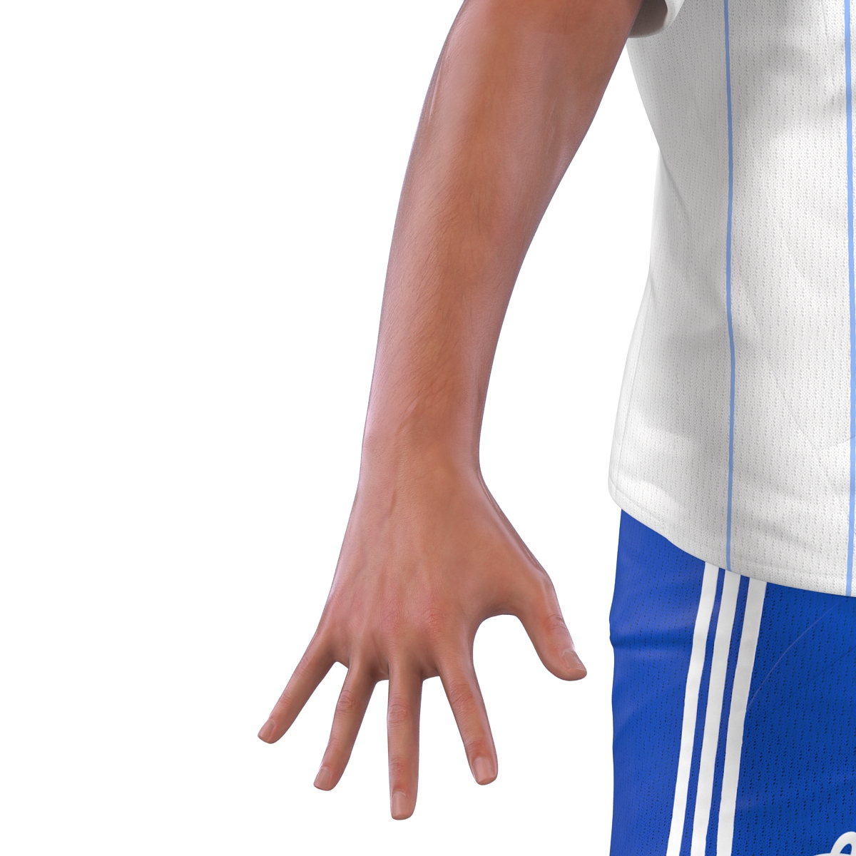 3D model Soccer Player Dynamo