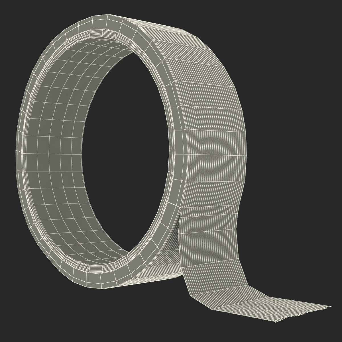 Masking Tape 2 3D model