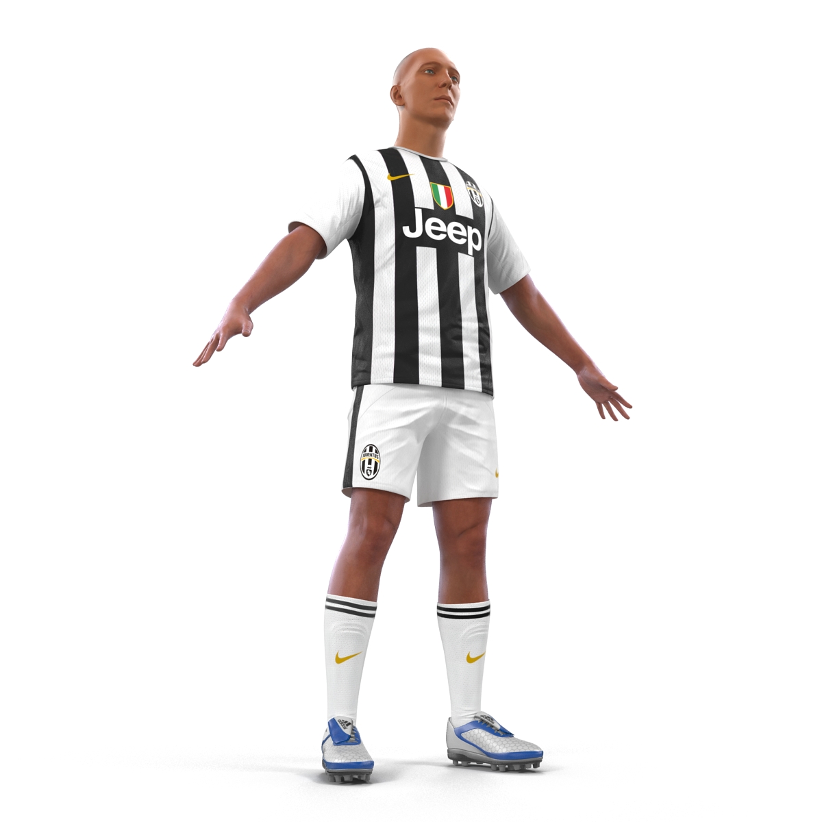 Soccer Player Juventus 3D