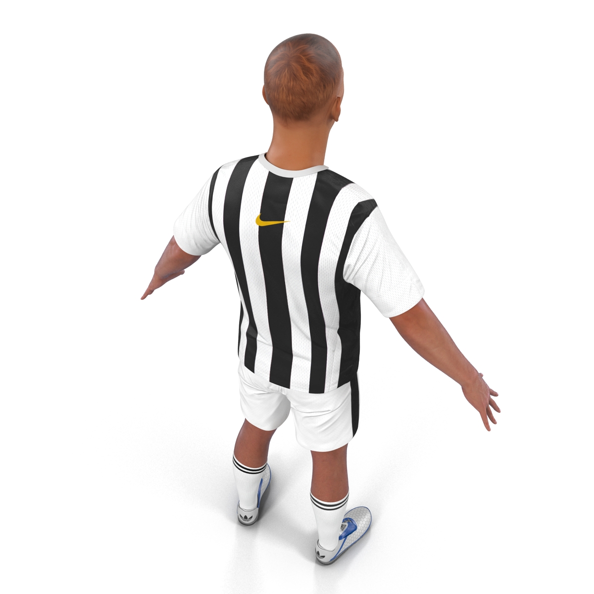 Soccer Player Juventus 3D