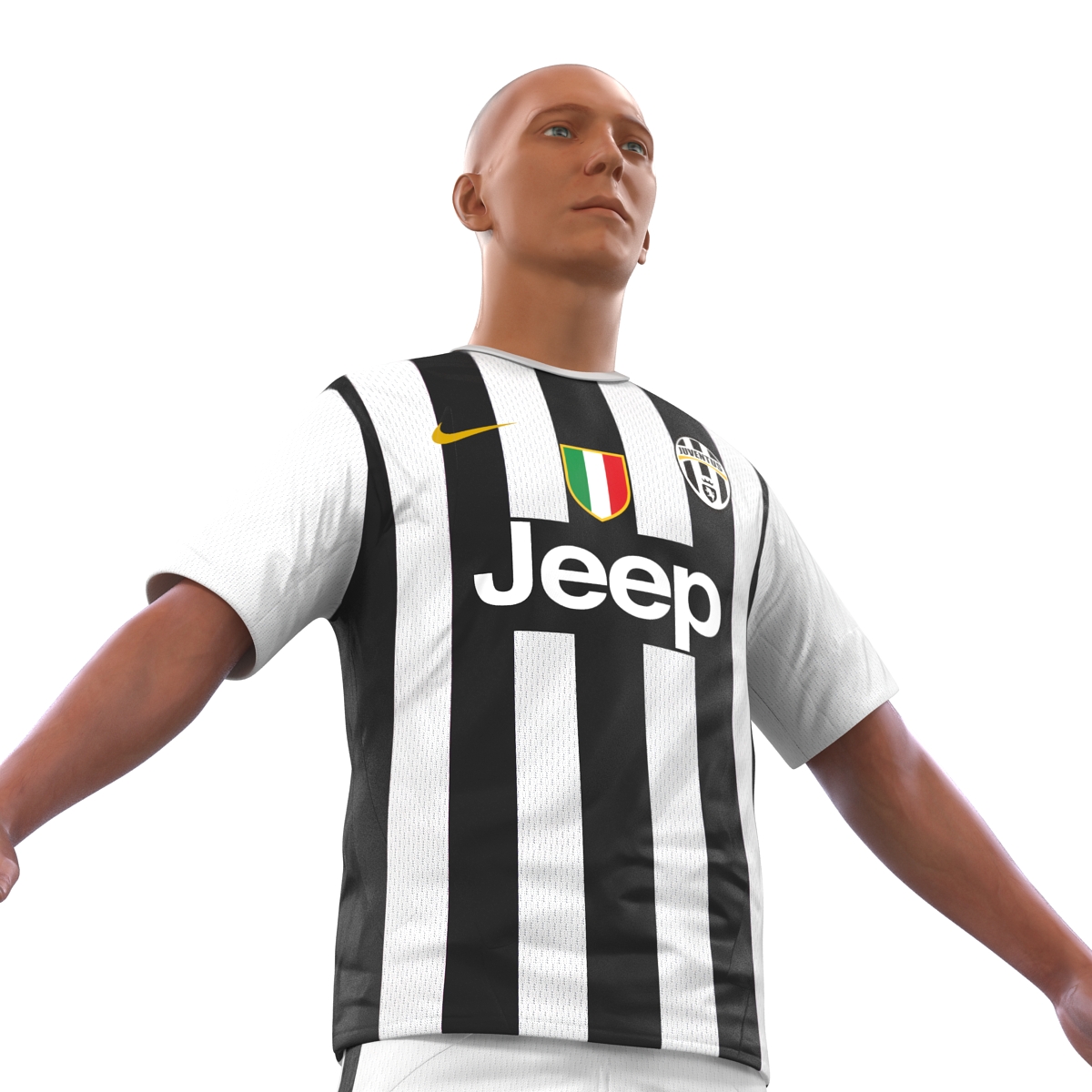 Soccer Player Juventus 3D