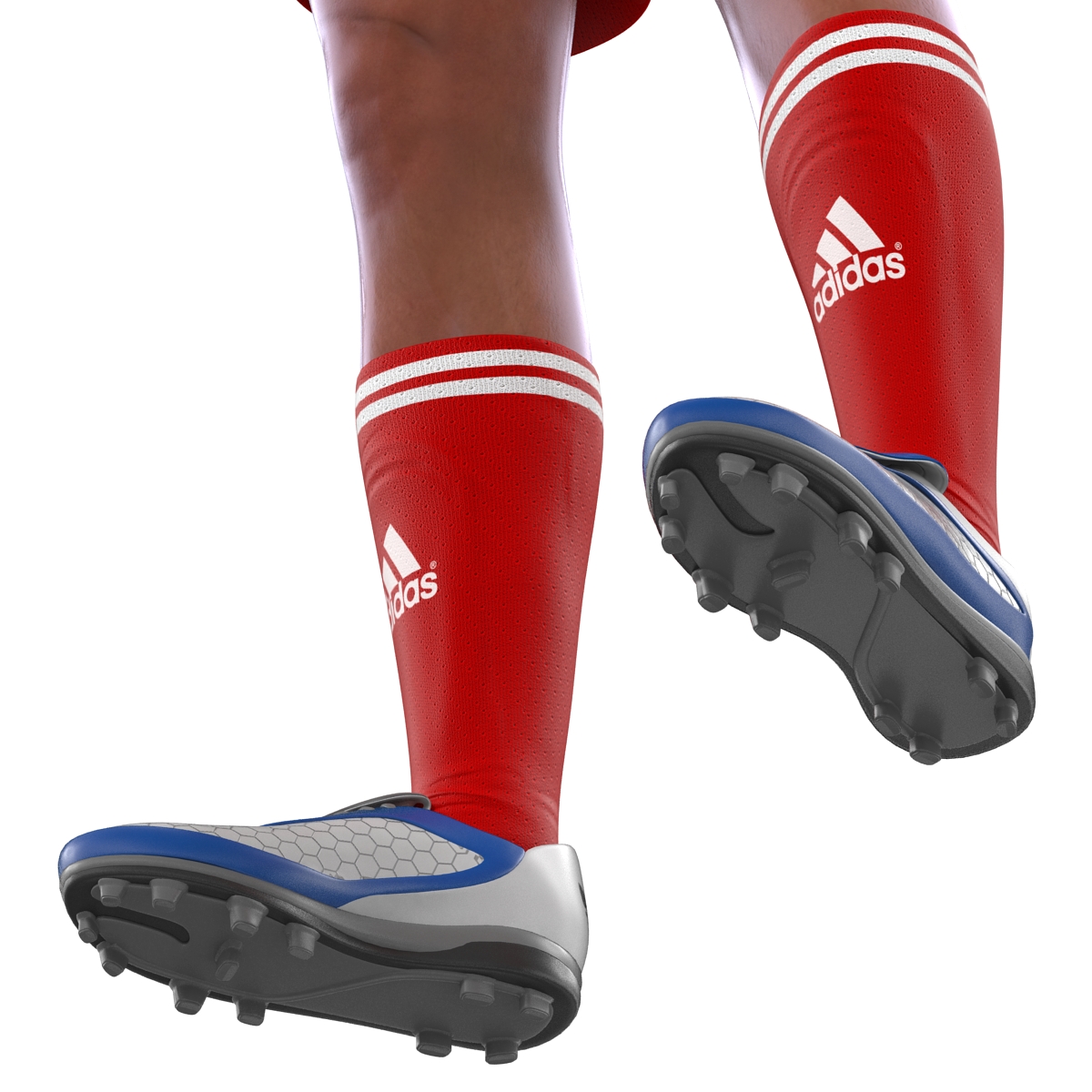 3D Soccer Player Liverpool model