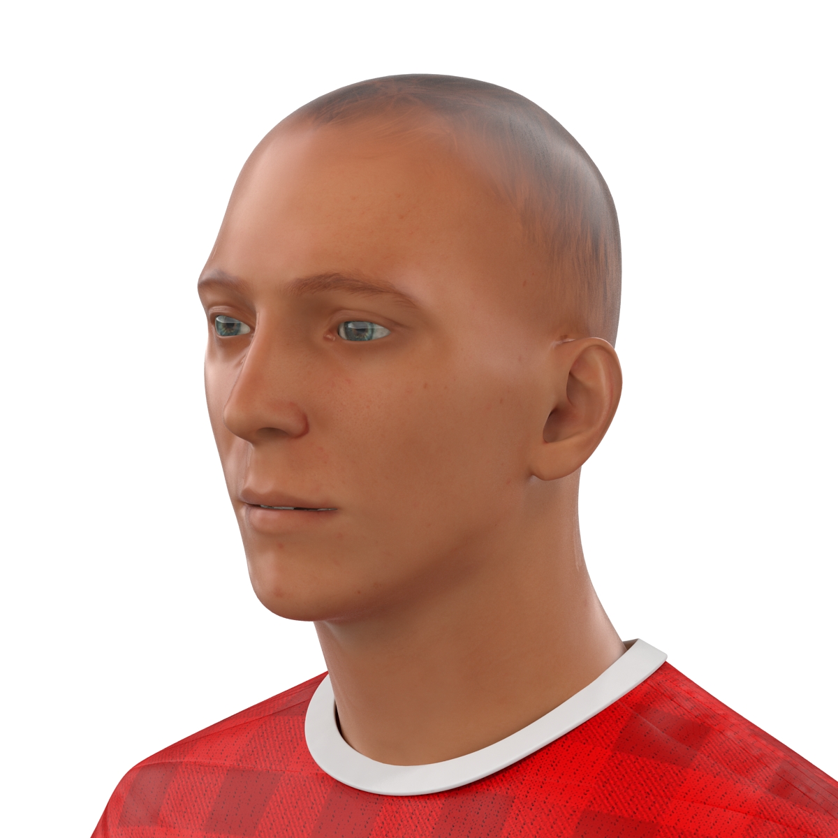 3D Soccer Player Manchester United