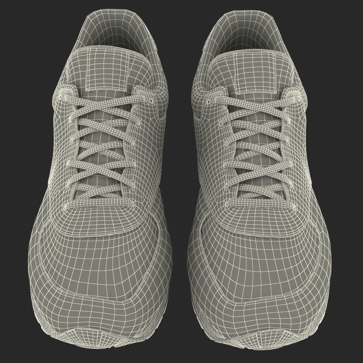 3D Sneakers Nike model