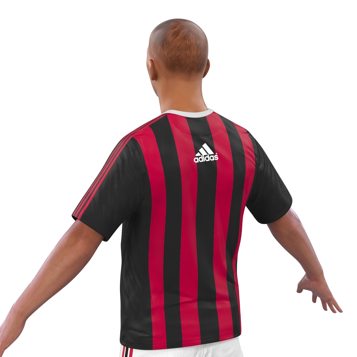 Soccer Player Milan 3D model