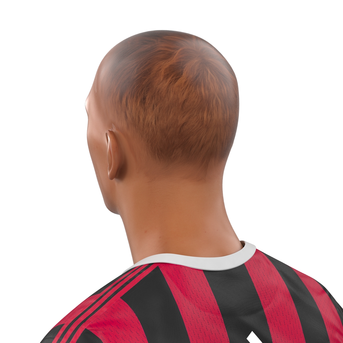 Soccer Player Milan 3D model