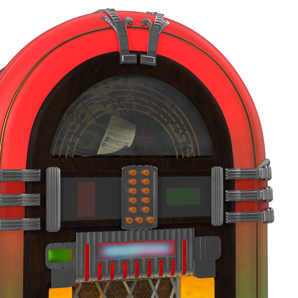 Jukebox 3D model