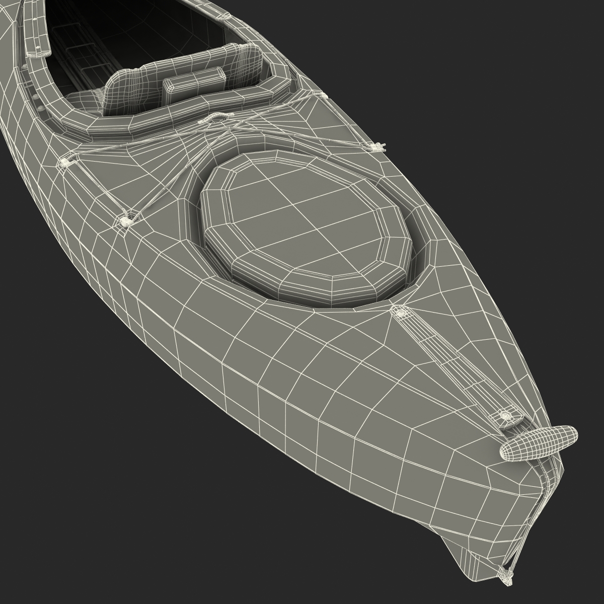 3D Kayak Generic model