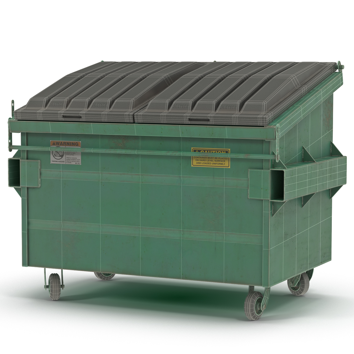 3D model Dumpster