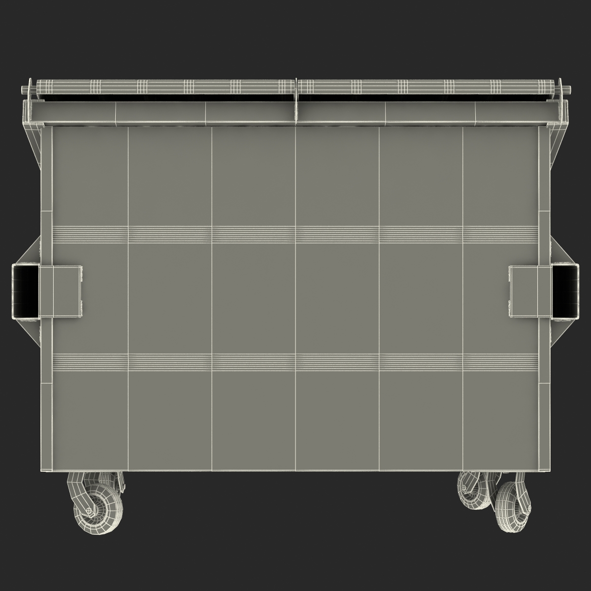 3D model Dumpster