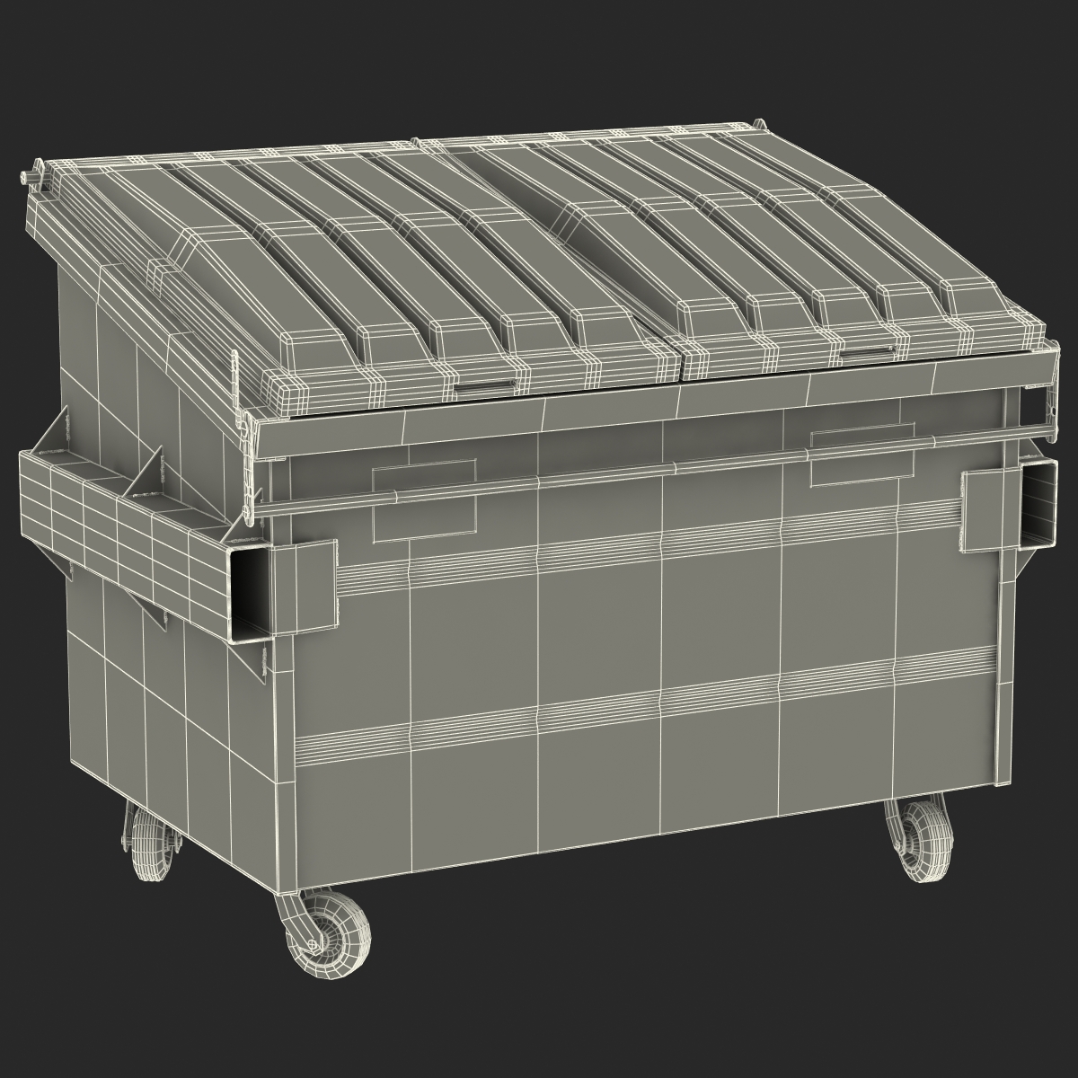 3D model Dumpster