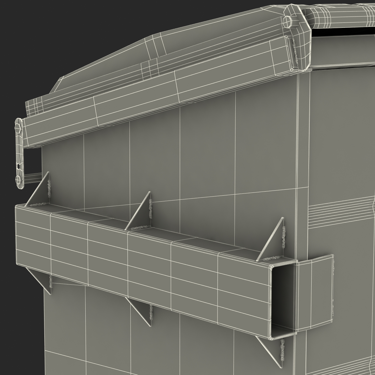 3D model Dumpster