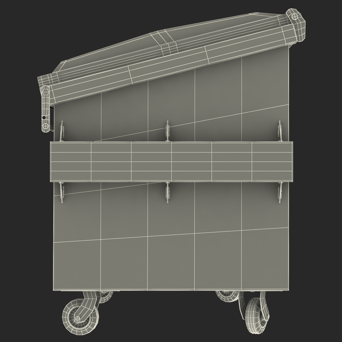 3D model Dumpster