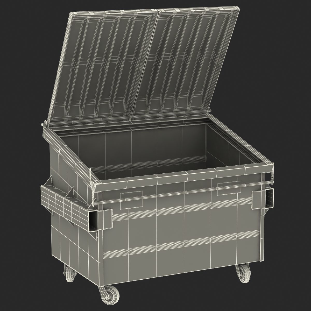 3D model Dumpster