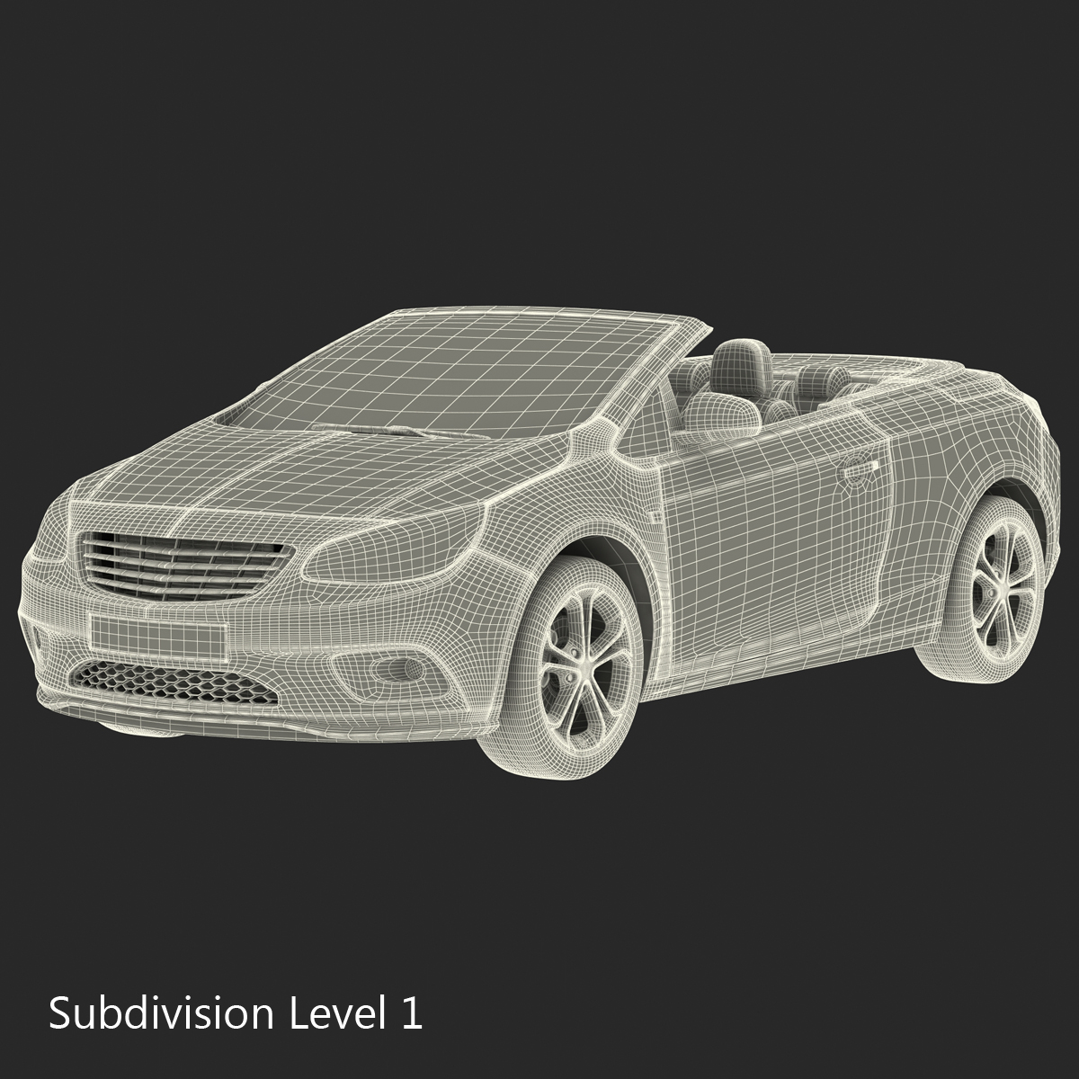 Generic Cabriolet 3D