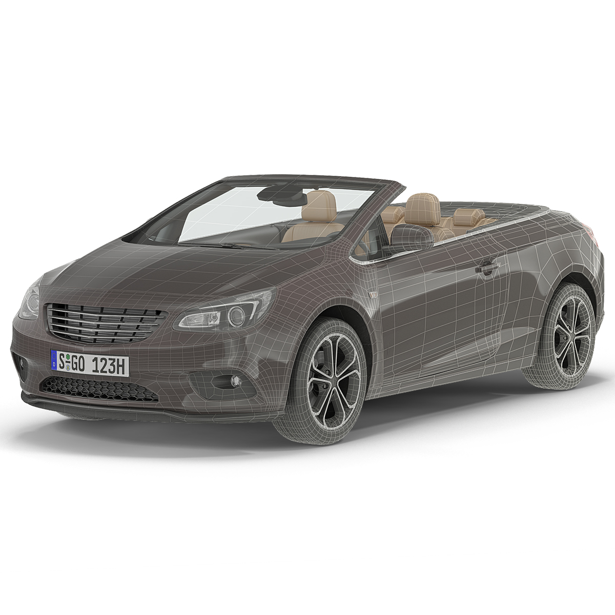 Generic Cabriolet 3D