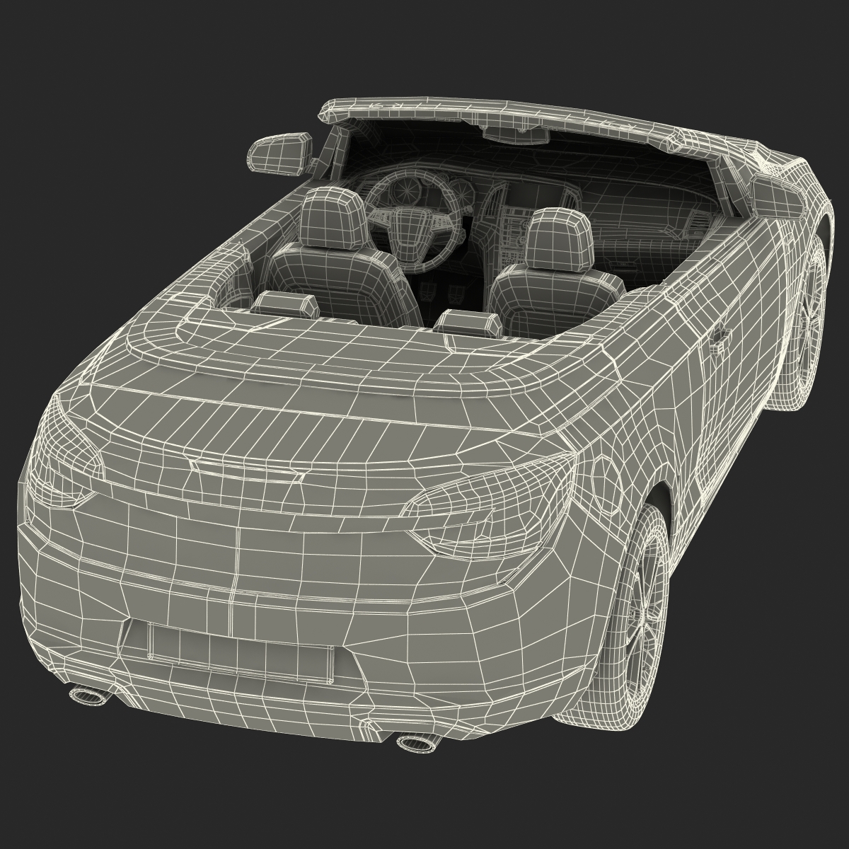 Generic Cabriolet 3D