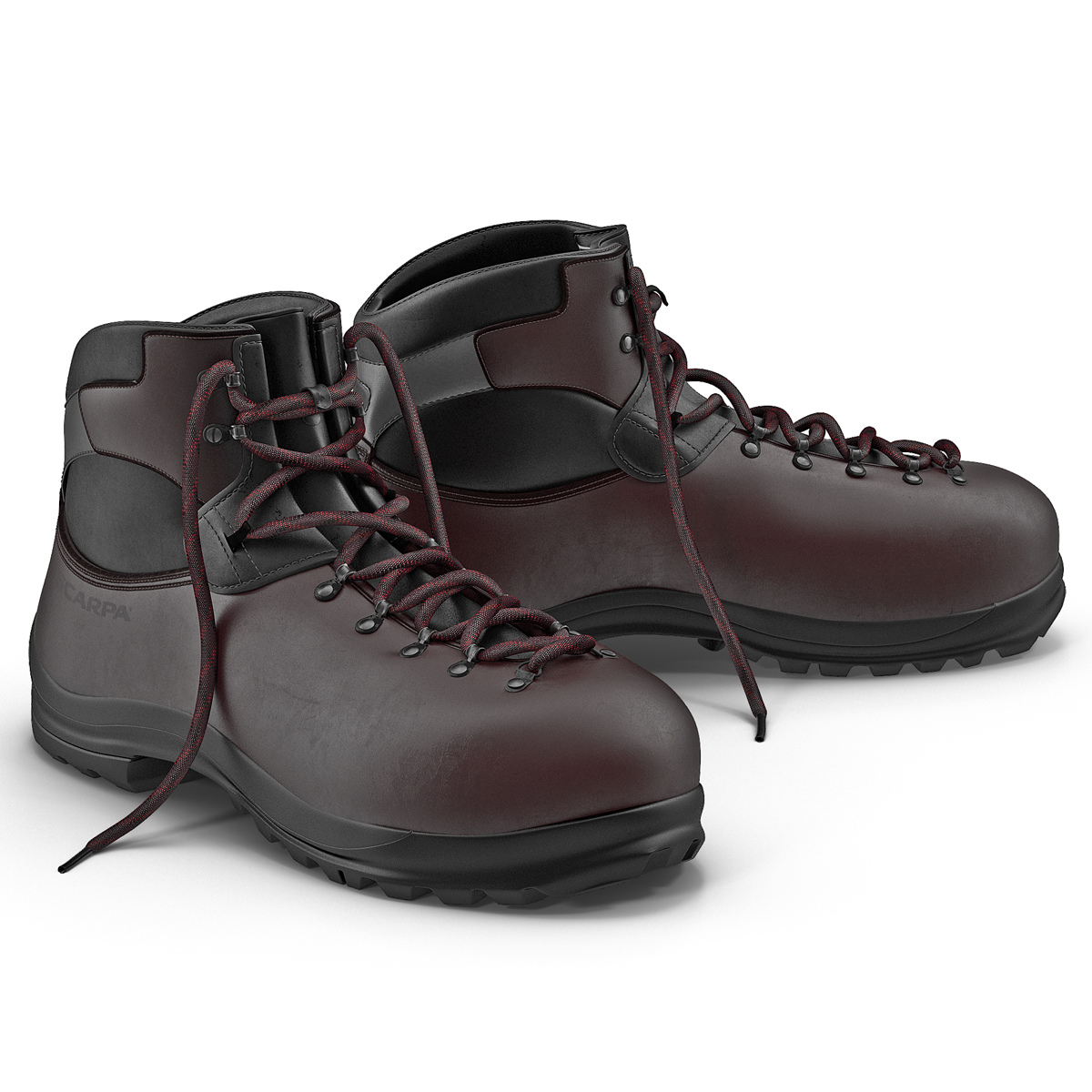 Hiking Boots 2 3D model