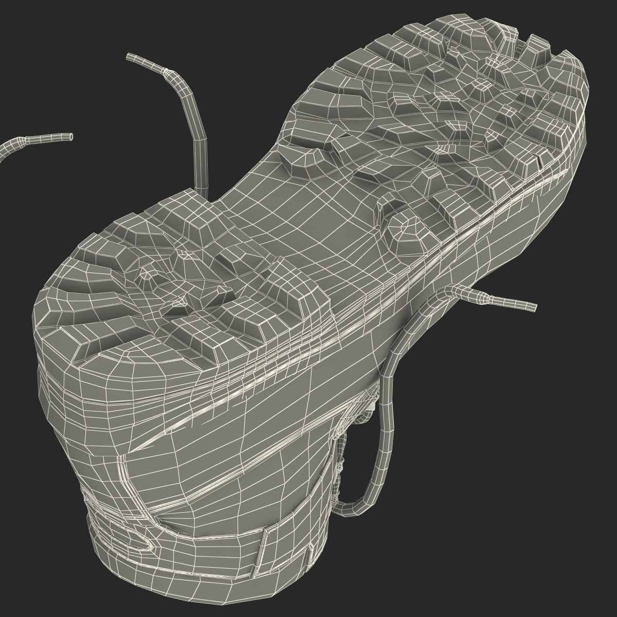 Hiking Boots 2 3D model