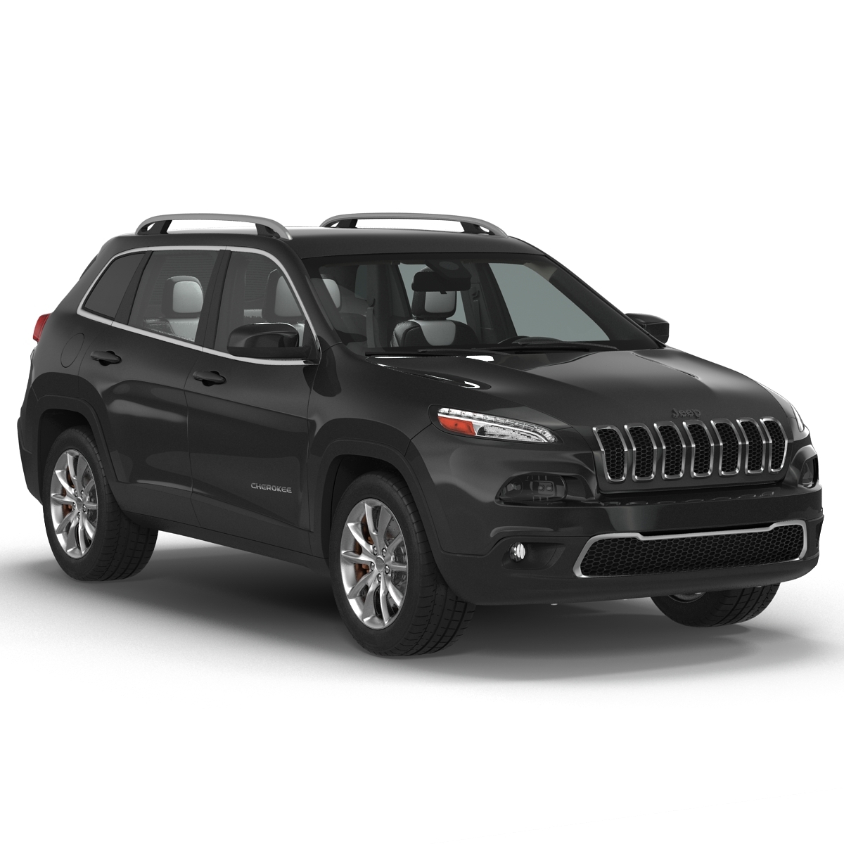 3D model Jeep Cherokee 2015 Rigged