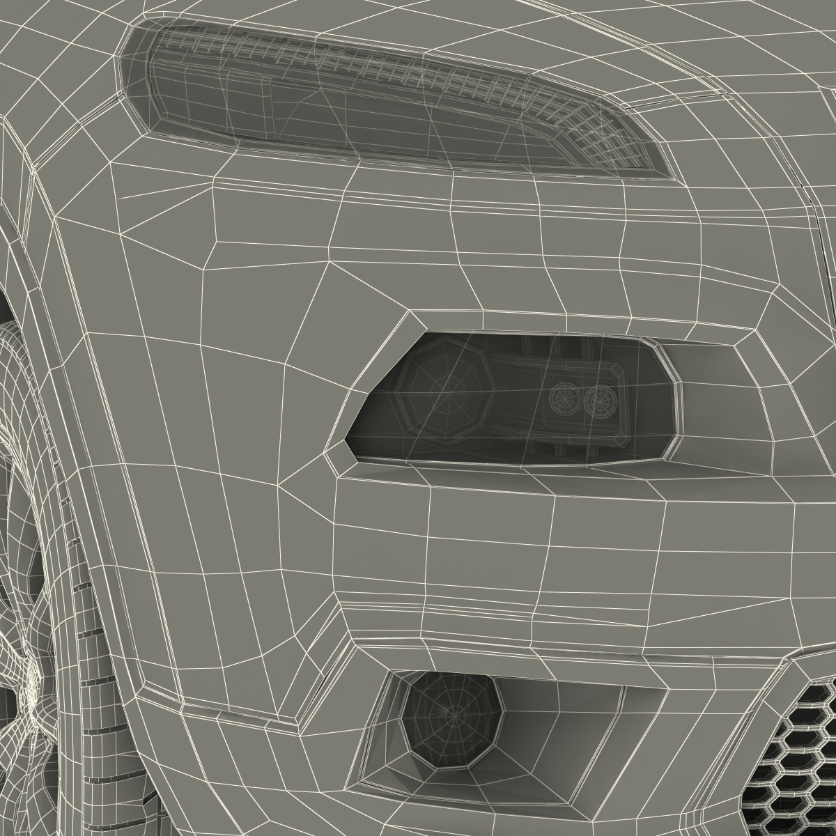 3D model Jeep Cherokee 2015 Rigged