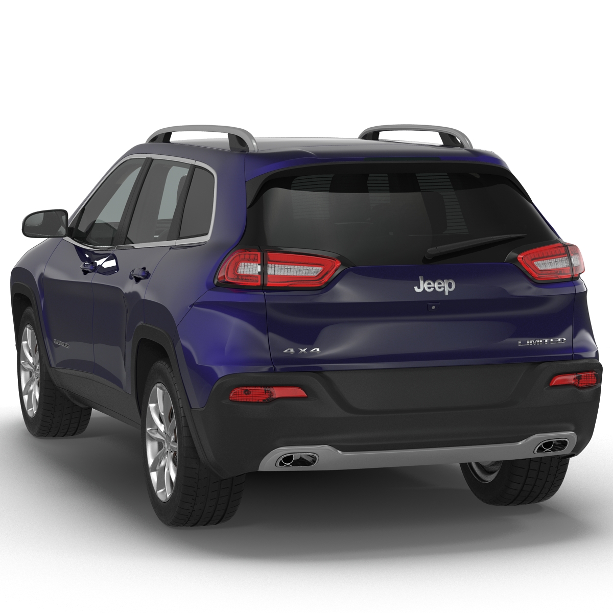 Jeep Cherokee 2015 Simple Interior 3D model