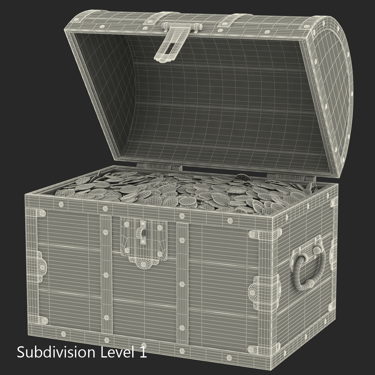 Treasure Chest 3D model