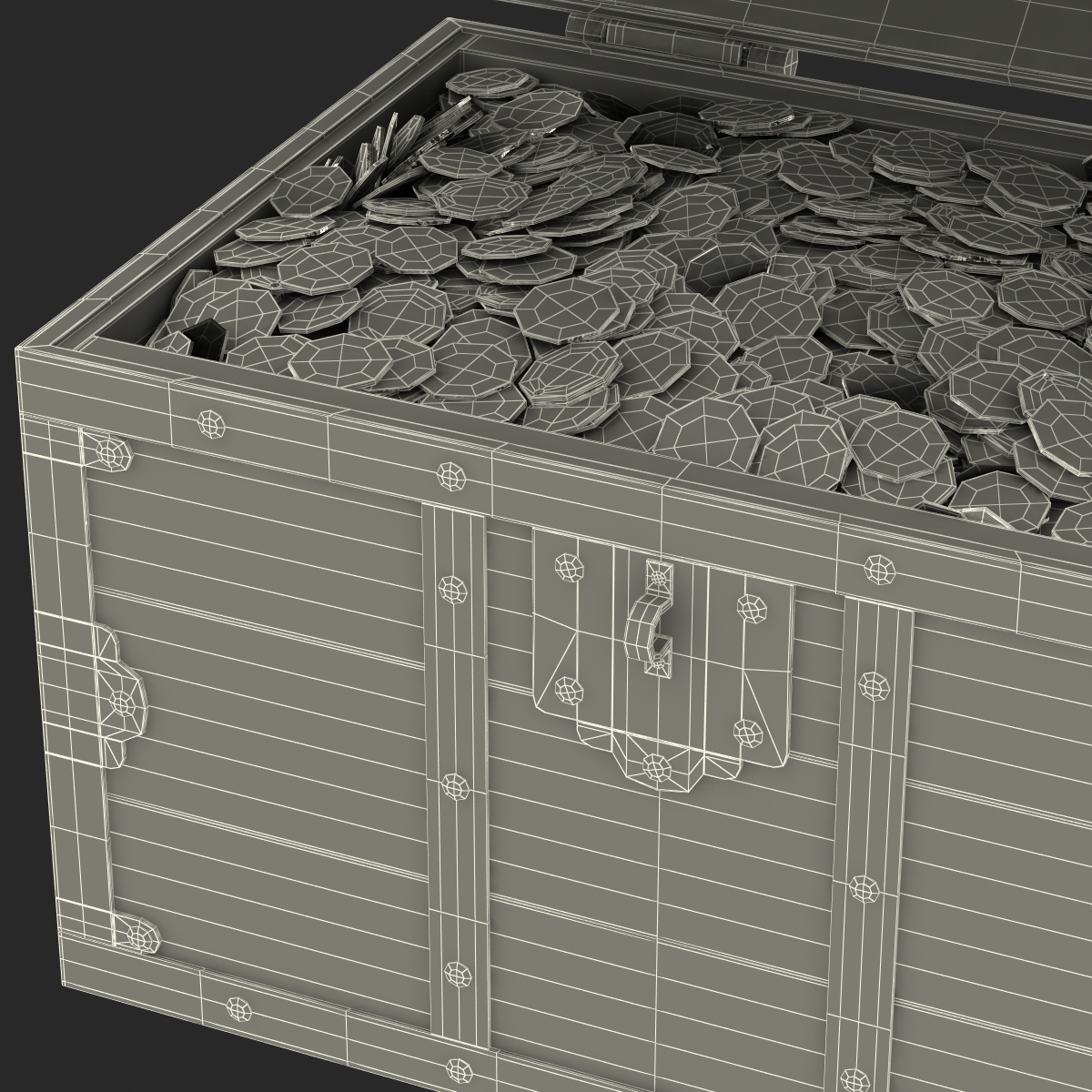 Treasure Chest 3D model