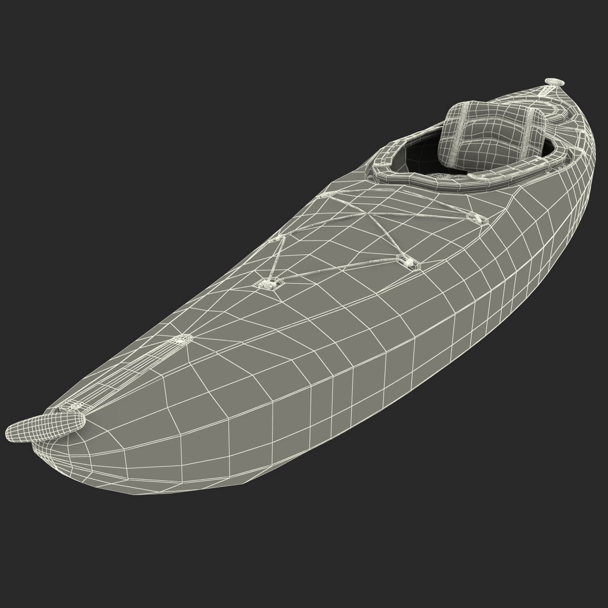 Kayak 3D model