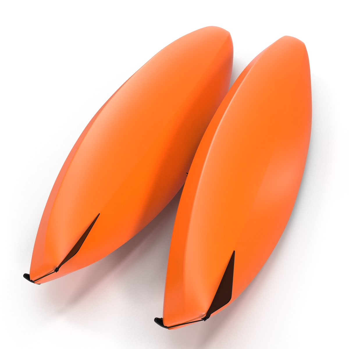 Kayak Orange 3D