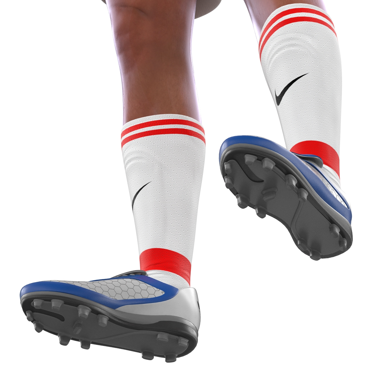 3D model Soccer Player Arsenal Rigged 2