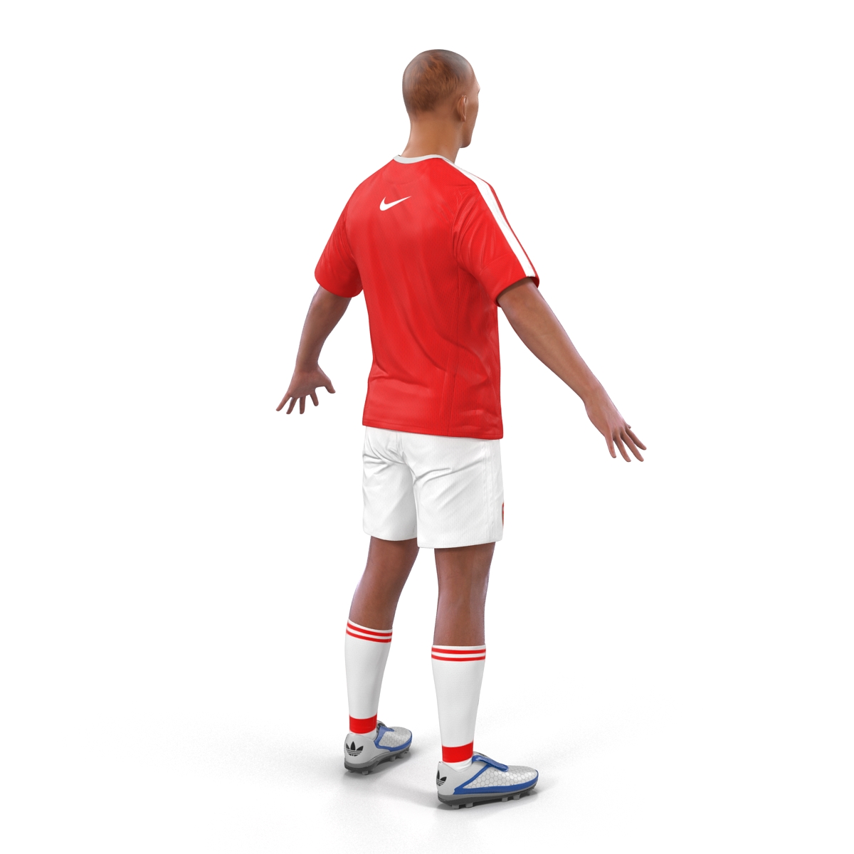 3D Soccer Player Arsenal