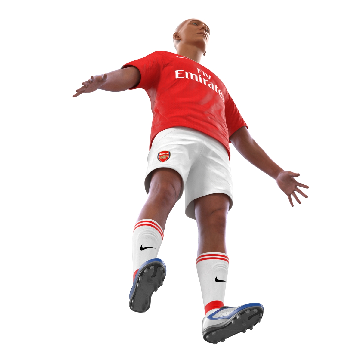 3D Soccer Player Arsenal