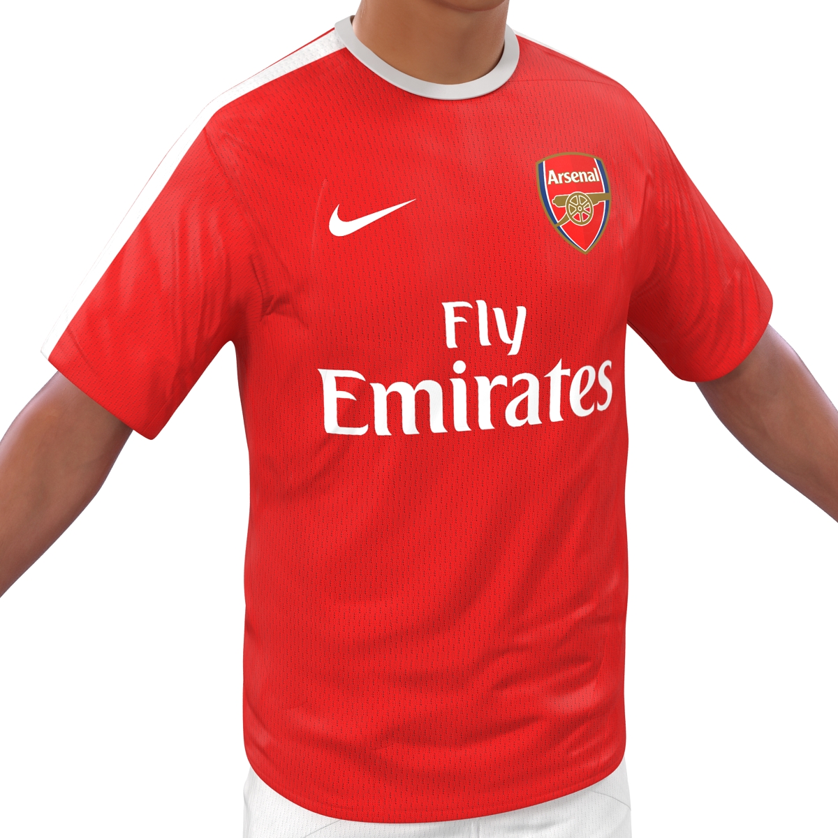 3D Soccer Player Arsenal