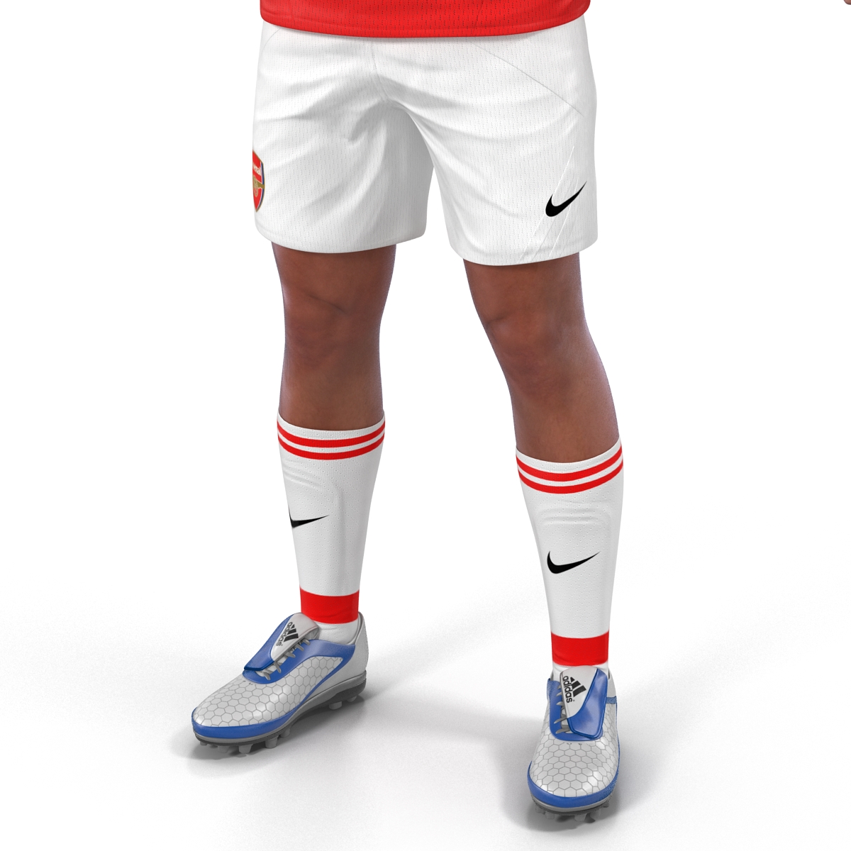 3D Soccer Player Arsenal