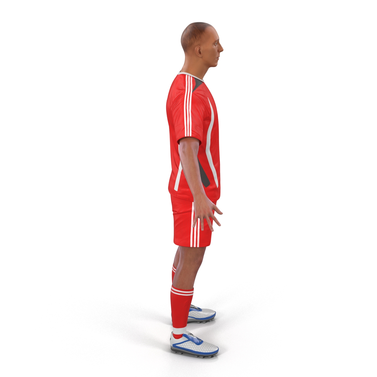 3D Soccer Player Generic