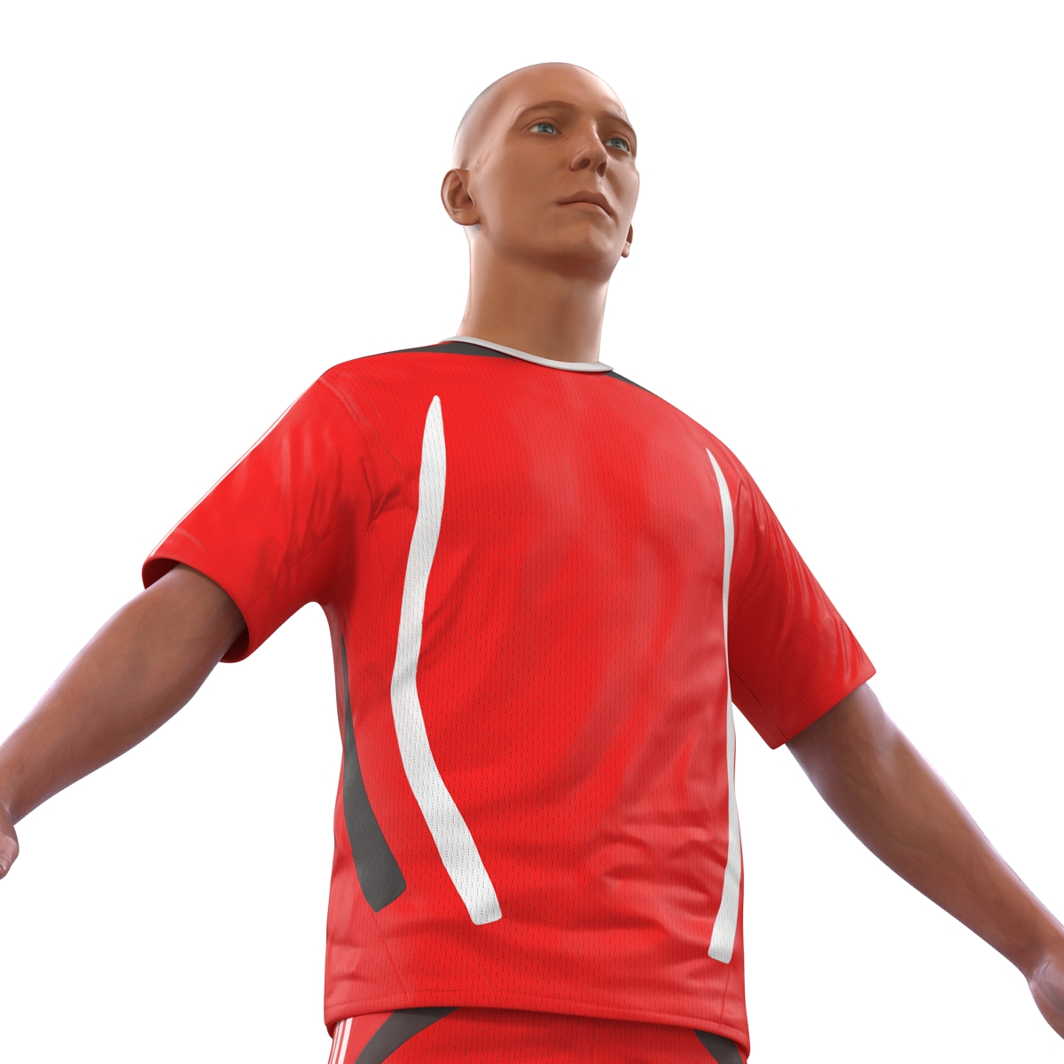 3D Soccer Player Generic