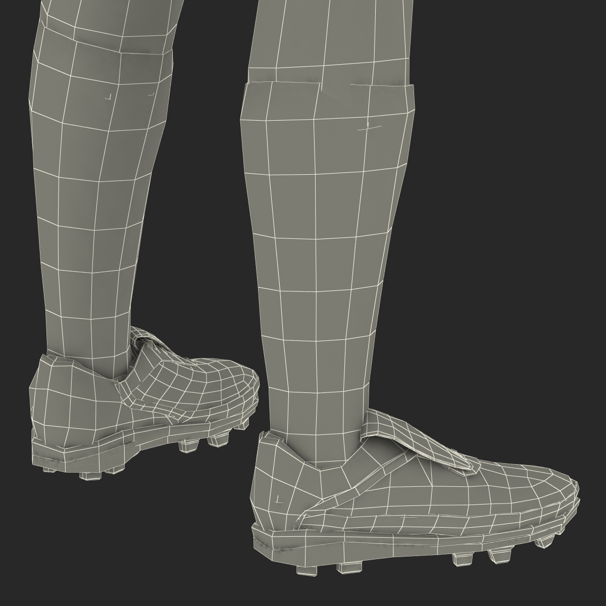 3D Soccer Player Generic