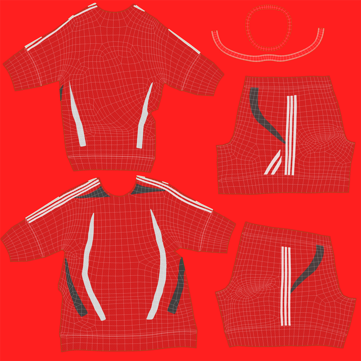 Soccer Clothes Generic 3D