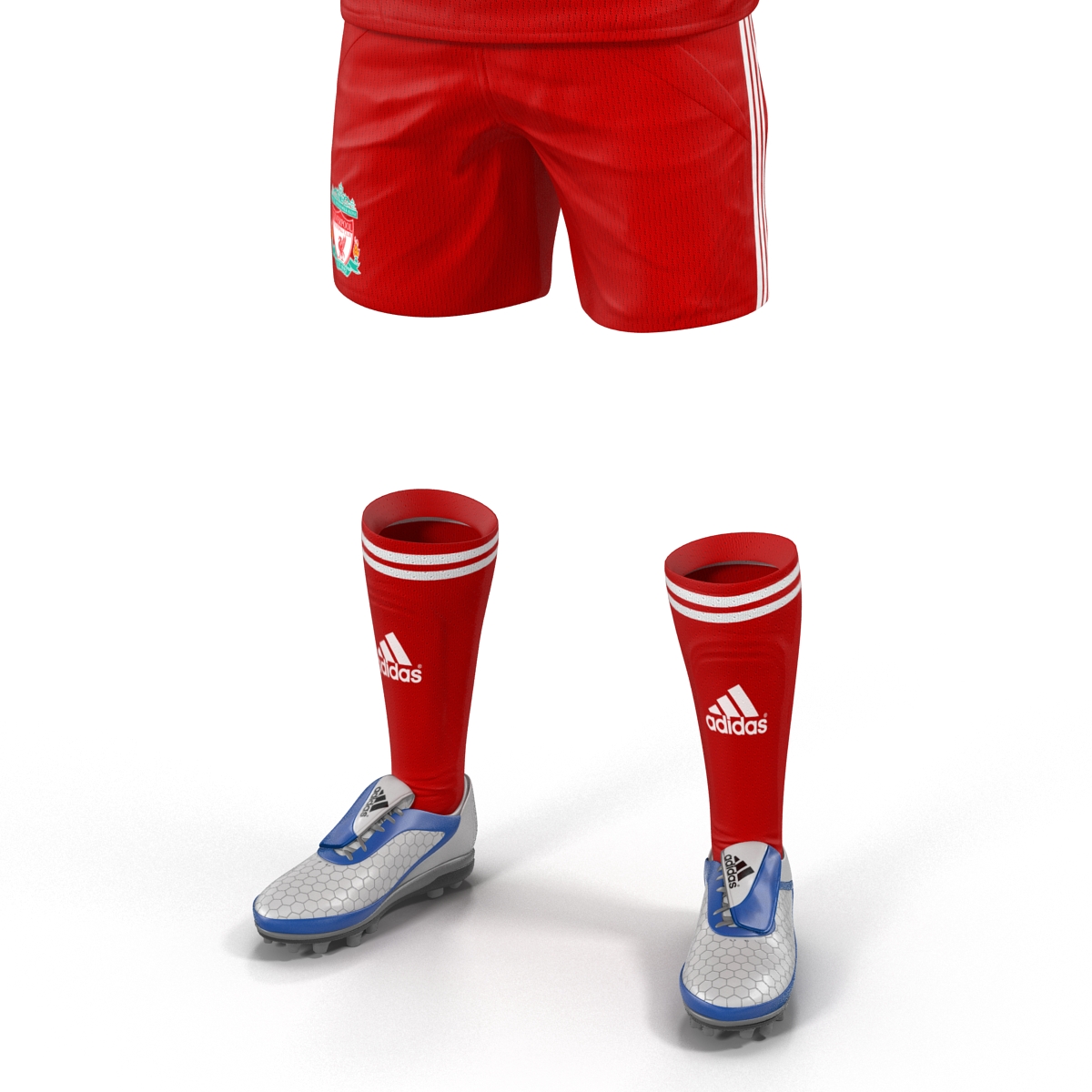 Soccer Clothes Liverpool 3D model