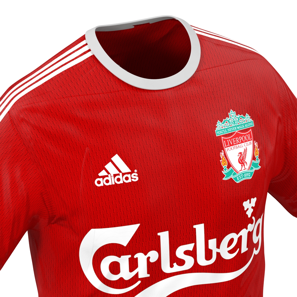 Soccer Clothes Liverpool 3D model