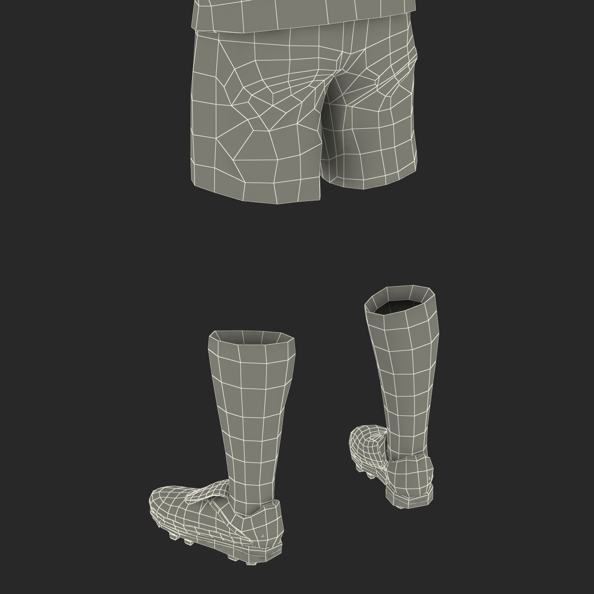 Soccer Clothes Liverpool 3D model